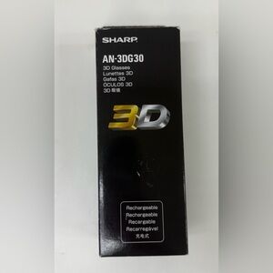Sharp 3D Glasses Rechargeable 3D Glasses Sharp AN-3DG30